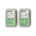 Two packages of 'Kidney Support Grass-Fed Beef' on a white background